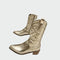 Bottes de cowboy – Western métallisé