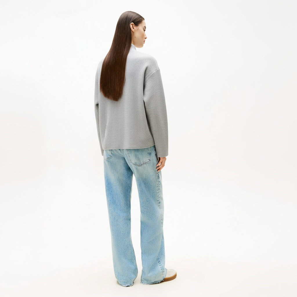 Gilet en Coton "Rosalie" – Zippé