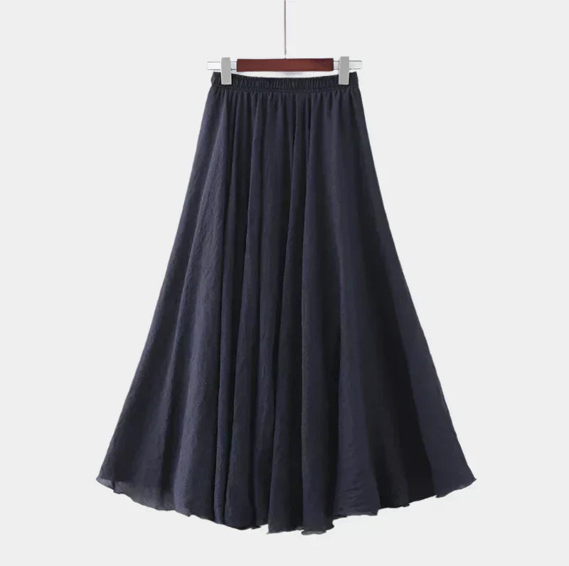 Lange Rok met Hoge Taille – Elegant