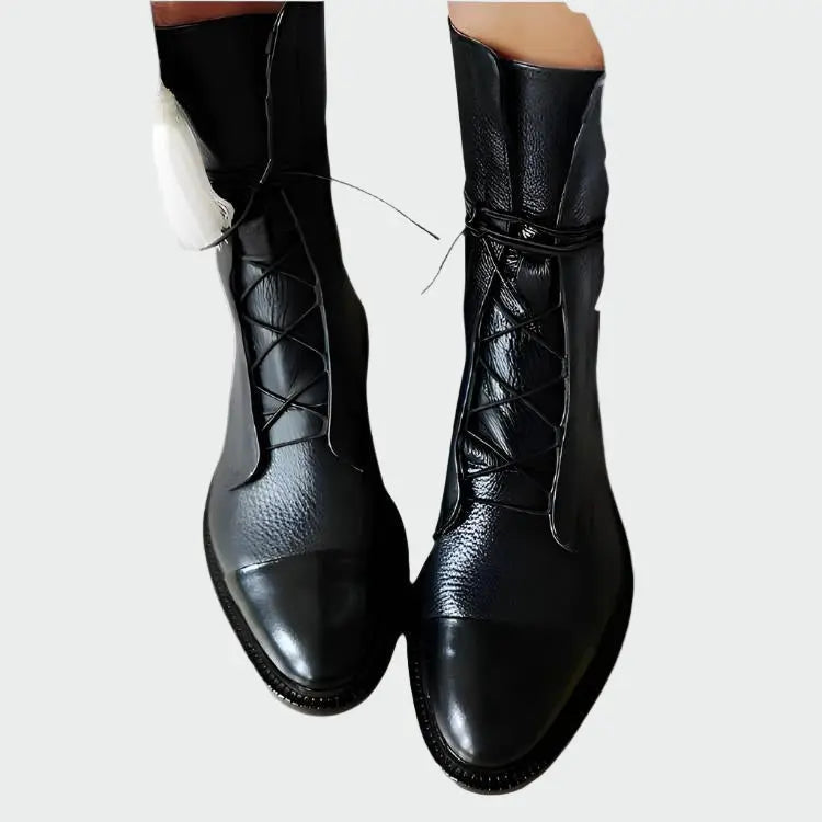 Veterschoenen – Mat & Glanzend Leer