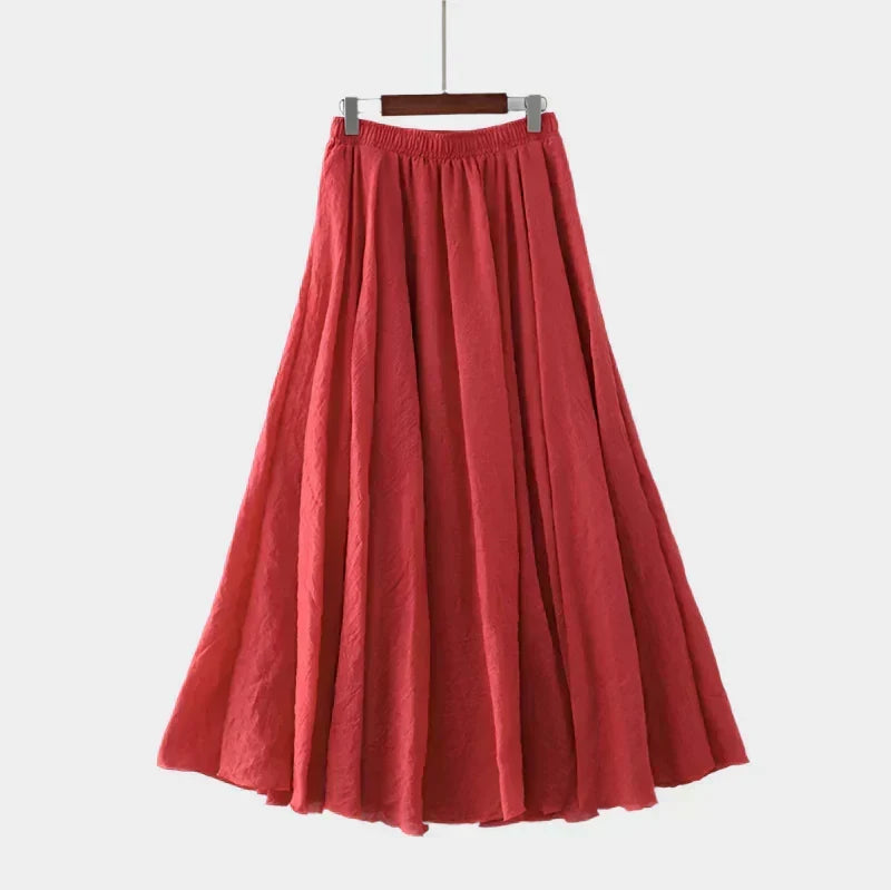 Lange Rok met Hoge Taille – Elegant