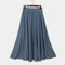 Jupe longue taille haute – Élégante