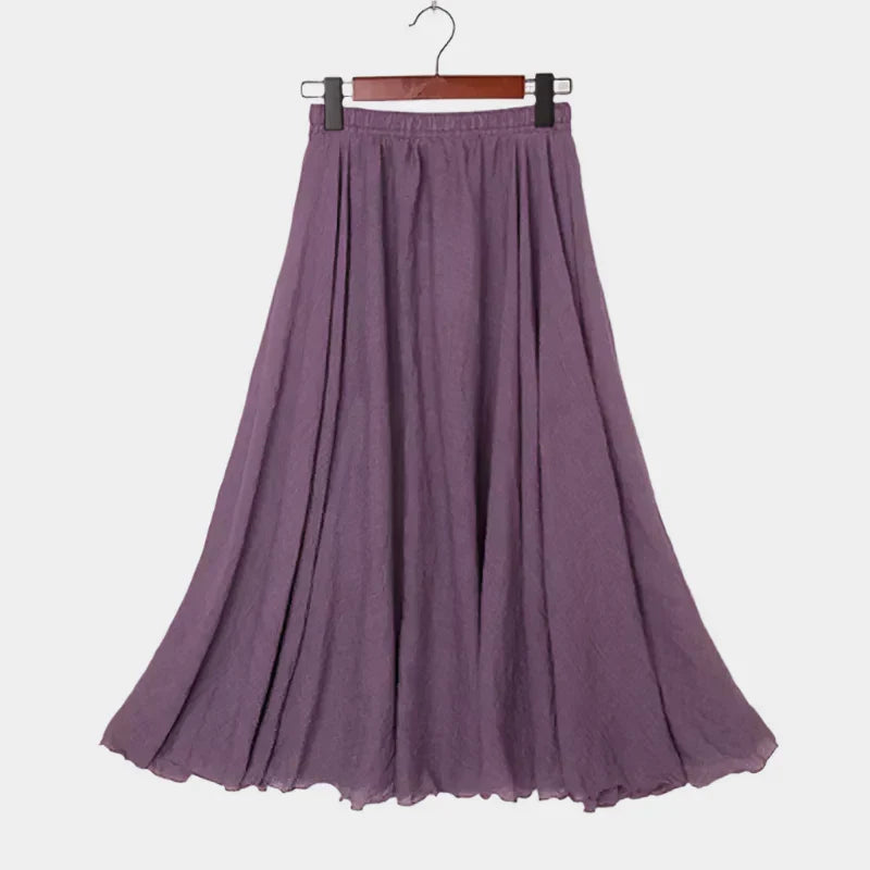 Lange Rok met Hoge Taille – Elegant