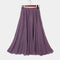 Jupe longue taille haute – Élégante