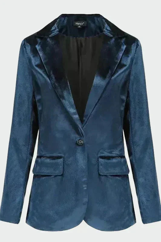 Manteau raffiné – Texture velours
