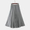 Jupe longue taille haute – Élégante
