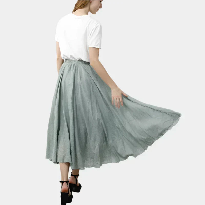 Lange Rok met Hoge Taille – Elegant