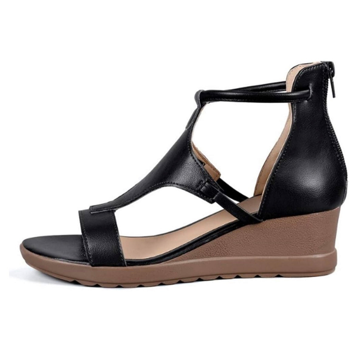 Sleehaksandalen "Wilma" – Vegan Leer