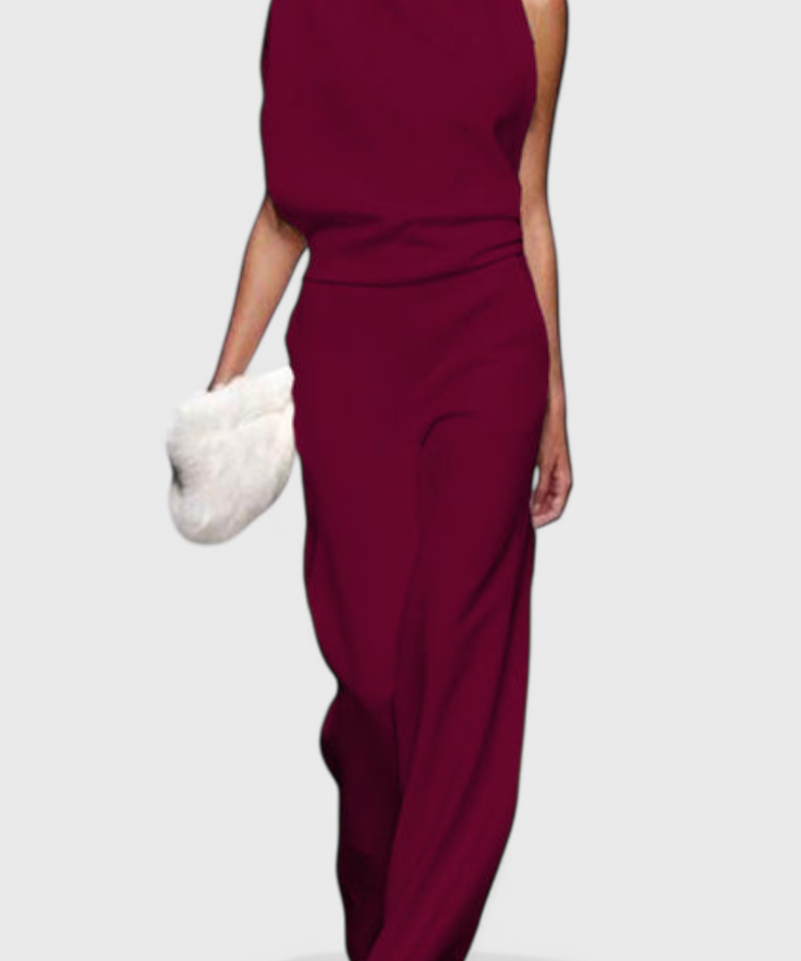 Jumpsuit "Emma" – Wijde Pijpen voor Elke Dag