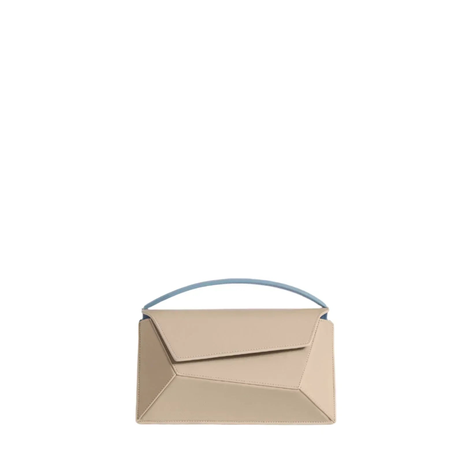Schoudertas "Laura" – Plooien & Gouden Details
