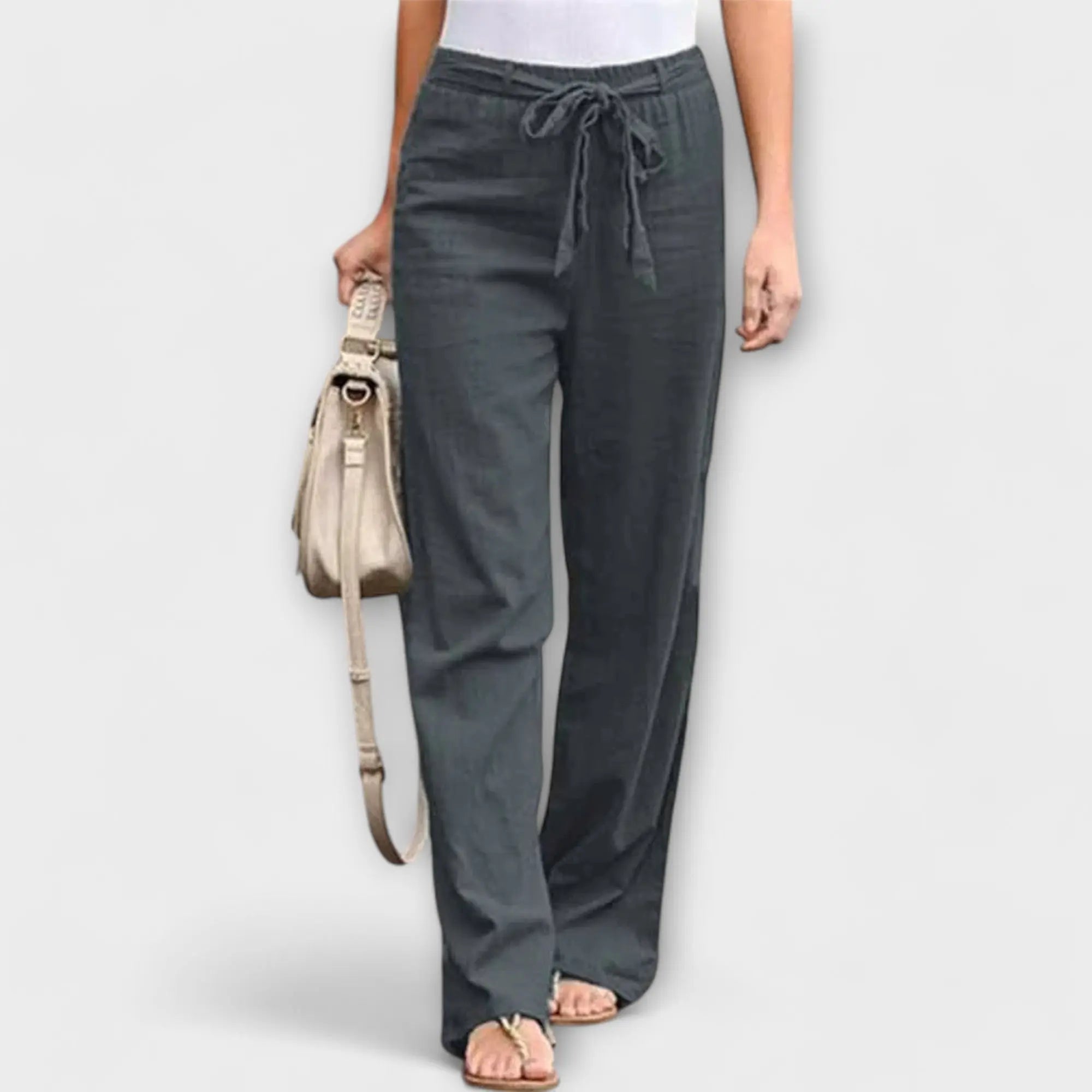 Pantalon "Annika" – Lin léger