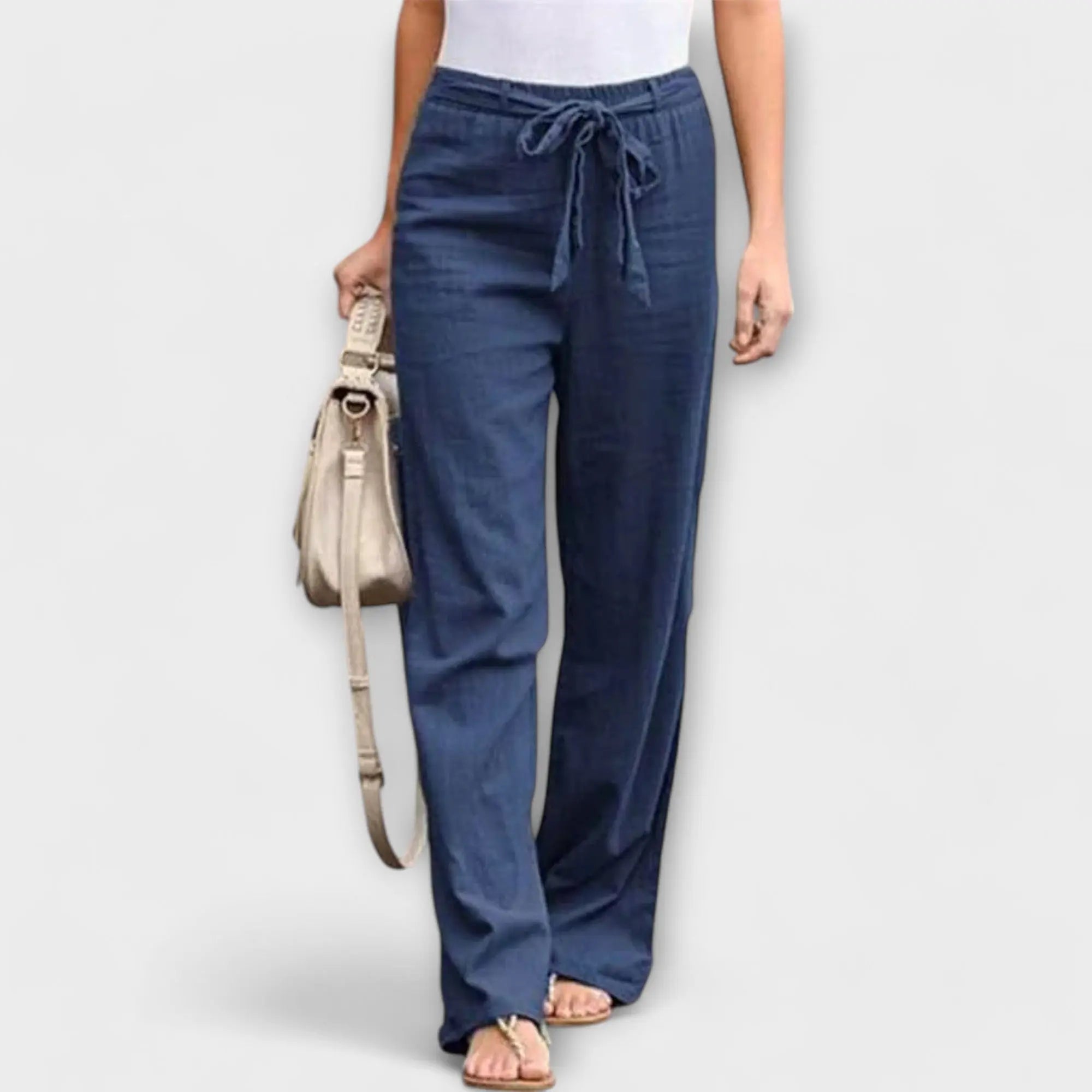 Pantalon "Annika" – Lin léger