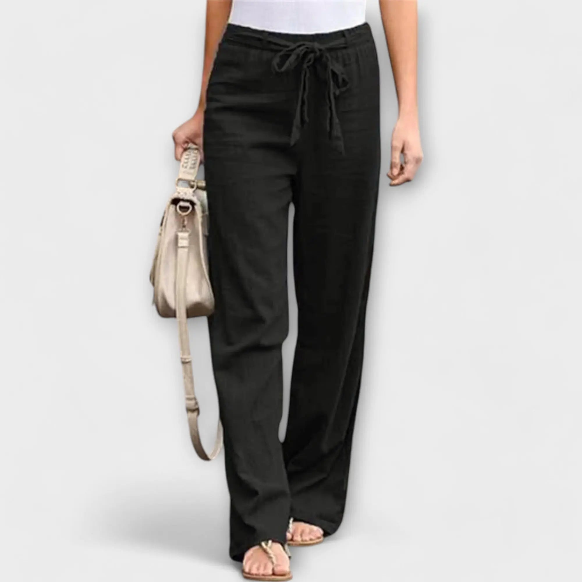Pantalon "Annika" – Lin léger