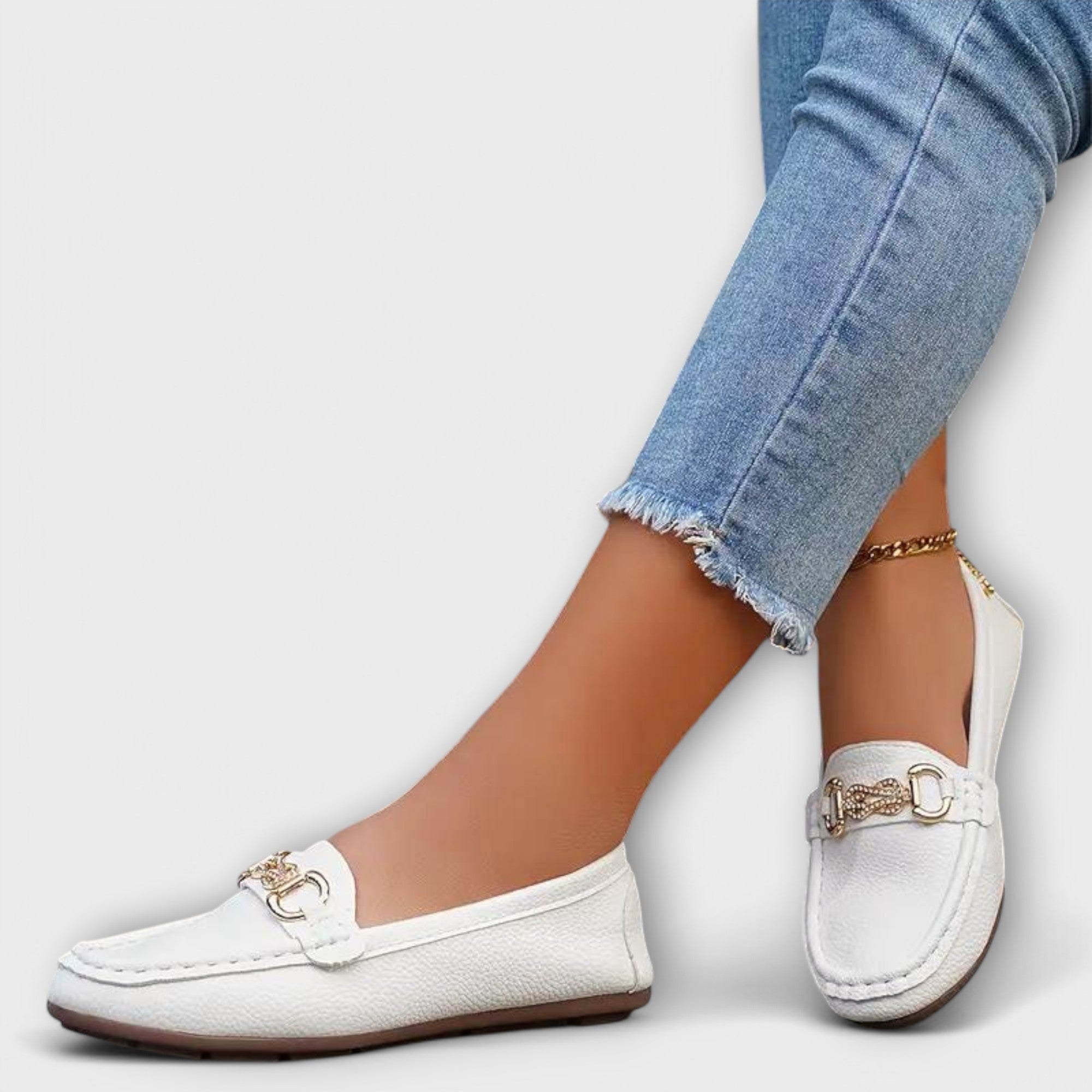 Mocassins en cuir "Lotte" – Intemporels