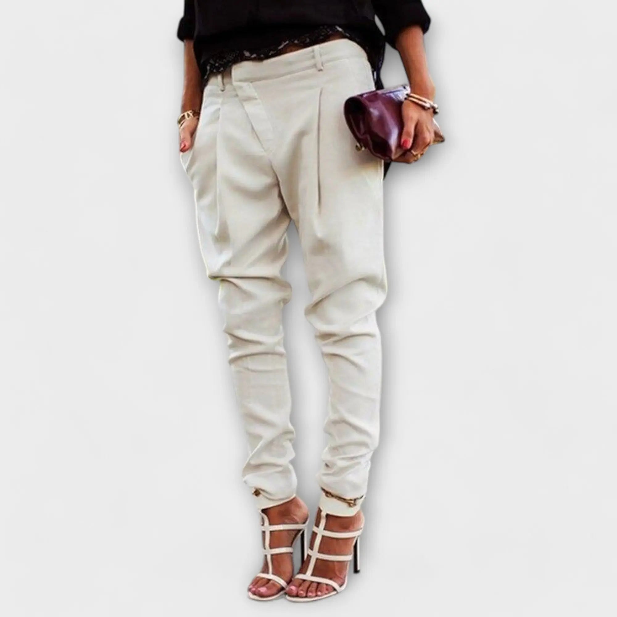 Pantalon "Annemarie" – Hoge Taille
