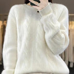 Pull en Maille "Angelika" – Classique & Chaud