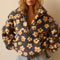 Fleece Top "Ella" – Bloemenmotief