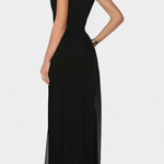 Jumpsuit "Gabriele" – Mouwloos met Chiffon