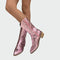 Cowboylaarzen – Metallic Western