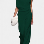 Asymmetrische Jumpsuit "Mia" – Vloeiende Pijpen
