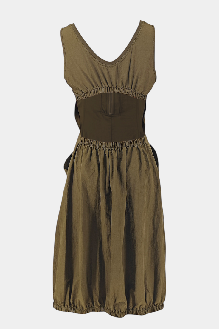 Robe Boule "Katana" – Corset & Poches Cargo