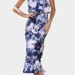 Robe Longue "Lisa" – Fleurs & Col Licou