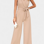 Jumpsuit "Magdalena" – Wijde Pijpen & Overslag