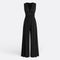 Jumpsuit "Leonor" – Mouwloos met Wijde Pijpen