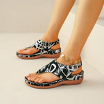 Orthopedische Sandalen "Flow" – Floraal Design