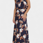 Robe Longue "Lisa" – Fleurs & Col Licou