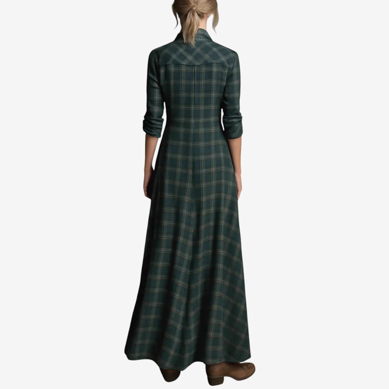 Maxi Hemdkleed "Monika" – Ruiten