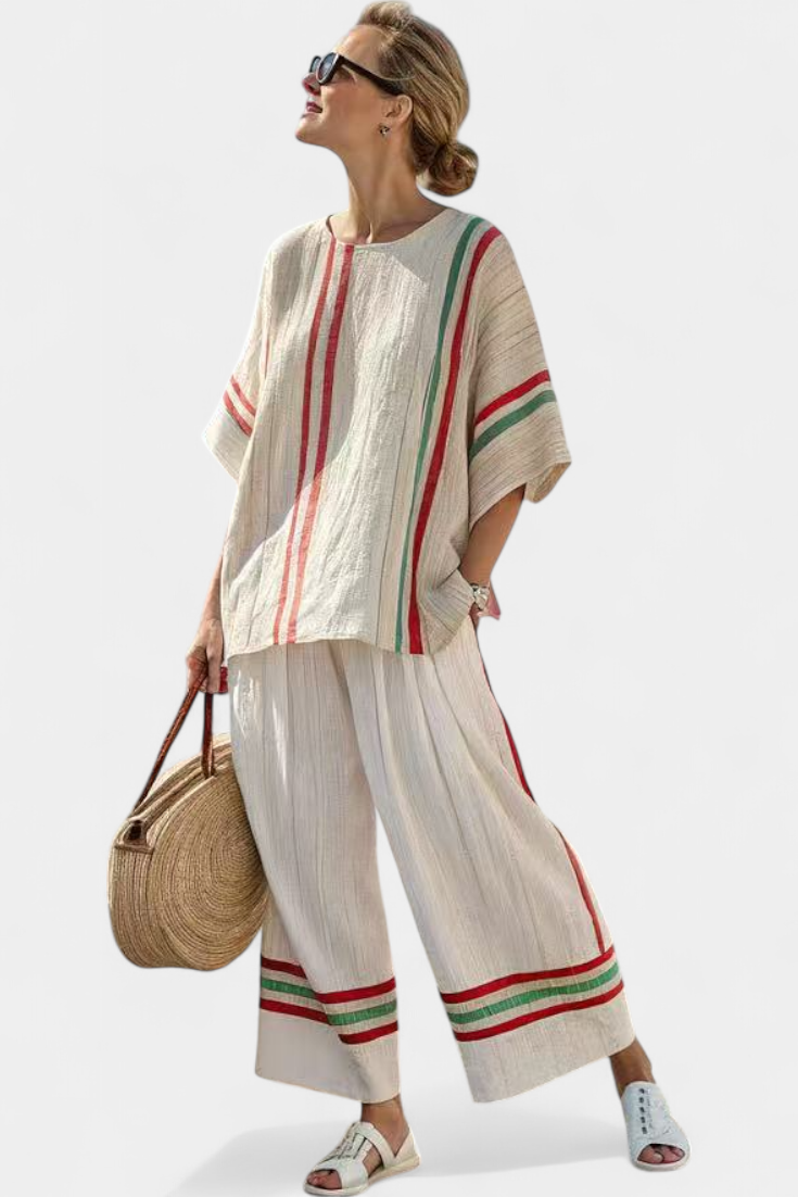 Set "Brigitte" – Mediterrane Strepen