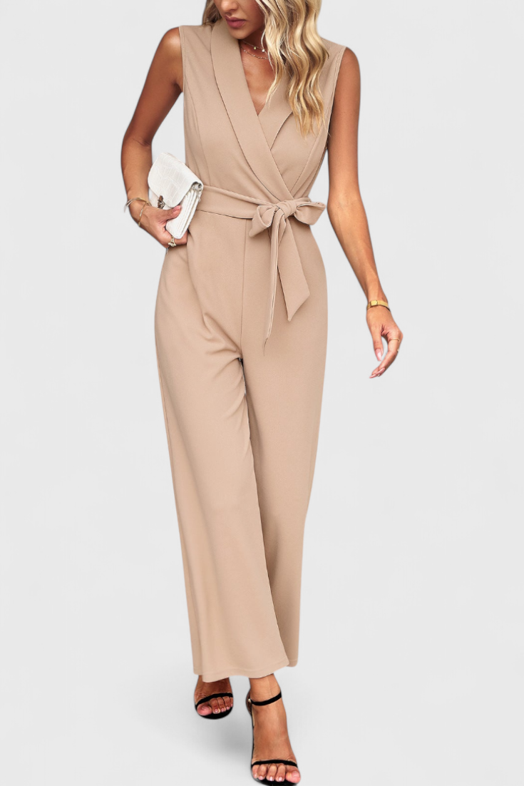 Jumpsuit "Magdalena" – Wijde Pijpen & Overslag