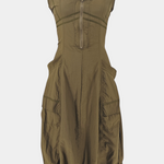 Robe Boule "Katana" – Corset & Poches Cargo