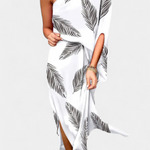 Robe Une Épaule "Heidi" – Dégradé de Couleurs