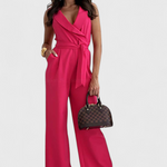Jumpsuit "Lina" – Mouwloos met Strik