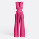 Jumpsuit "Leonor" – Chic & Mouwloos