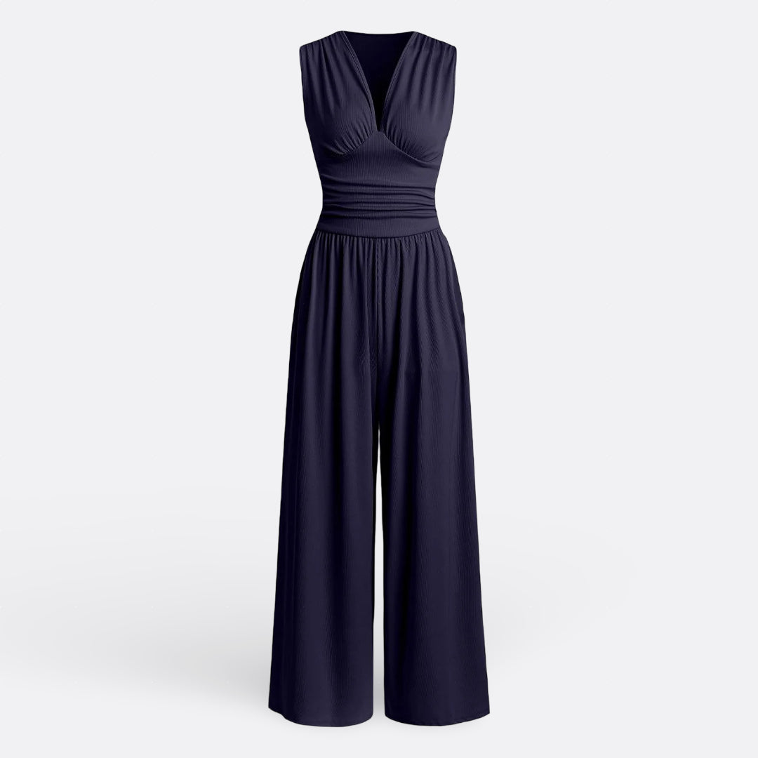Combinaison "Leonor" – Sans manches, jambes larges