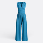 Jumpsuit "Leonor" – Chic & Mouwloos