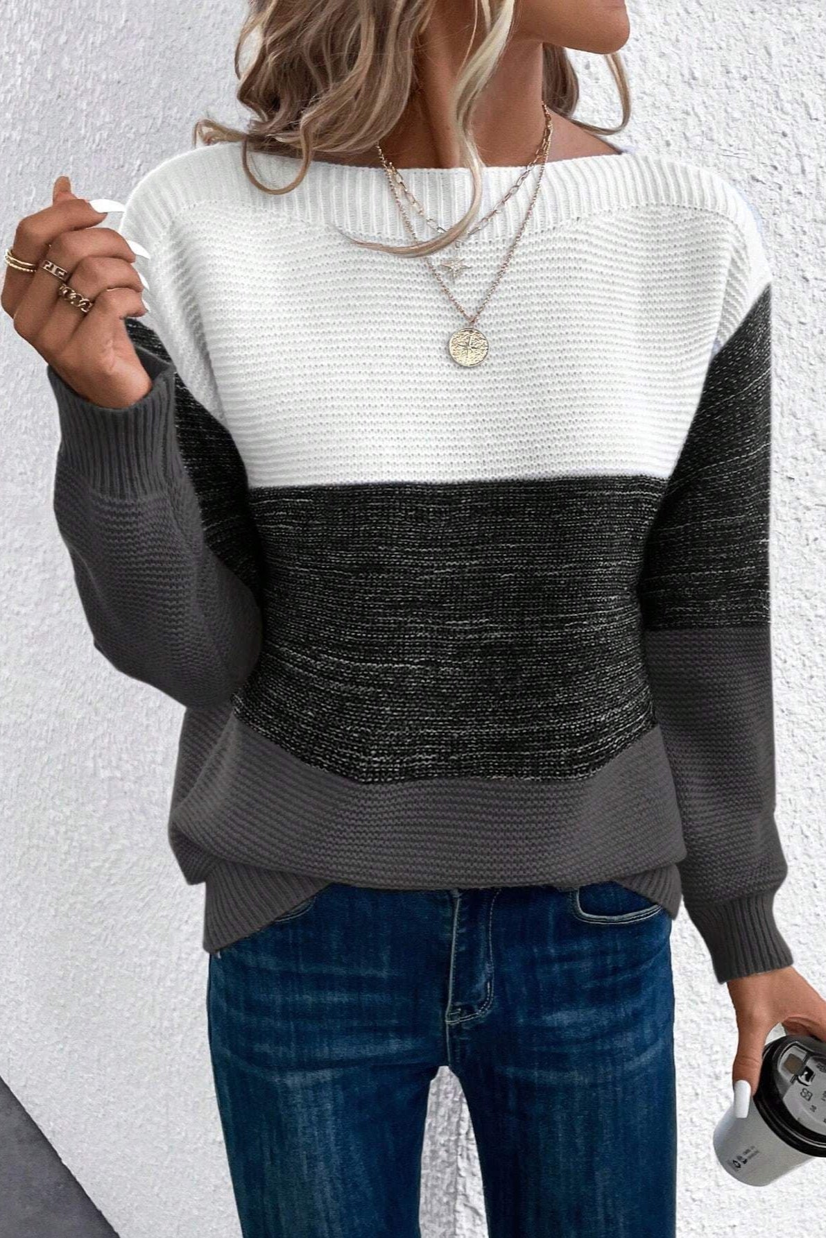 Pull "Katharina" – Mélange de laine doux