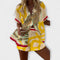 Shortset "Pia" – Luipaardprint