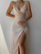 Robe en Soie "Hannah" – Éclat Doux