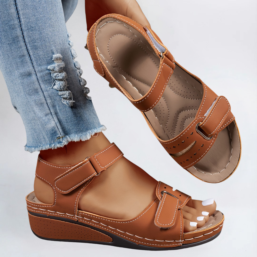 Sandales confort "Erika" – Souples & réglables