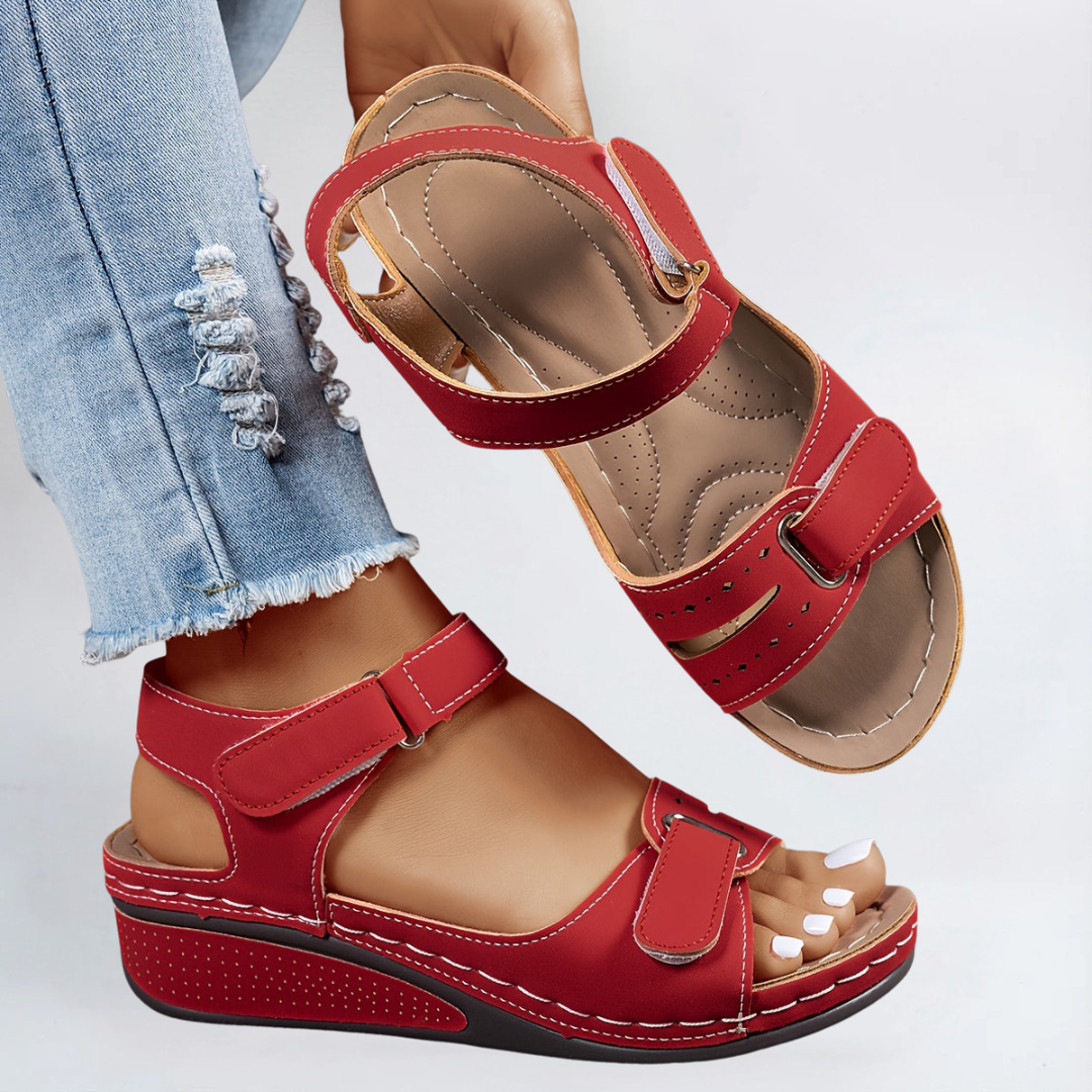 Sandales confort "Erika" – Souples & réglables