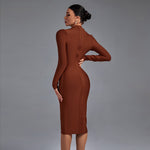 Robe bandage "Doris" – Manches longues