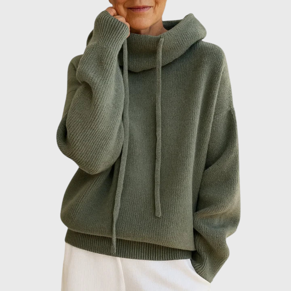 Hoodie "Lena" – Basic met Trekkoord
