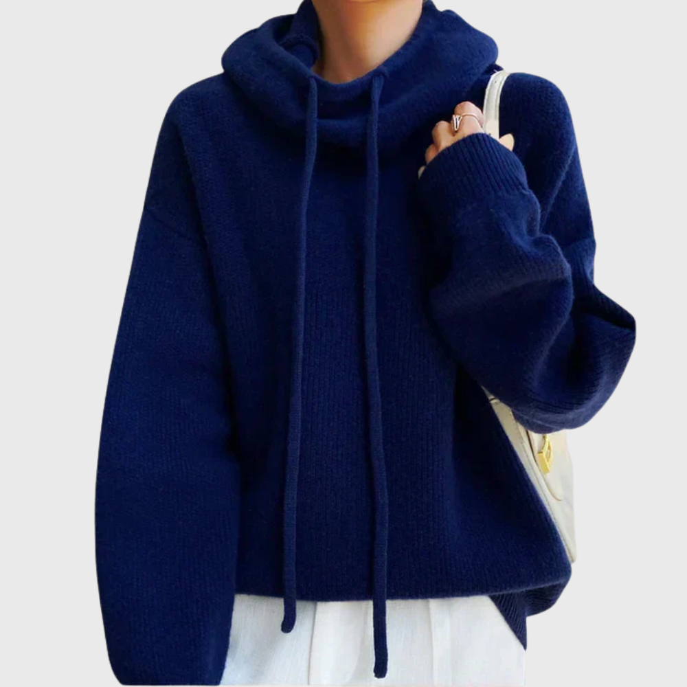 Hoodie "Lena" – Basic met Trekkoord