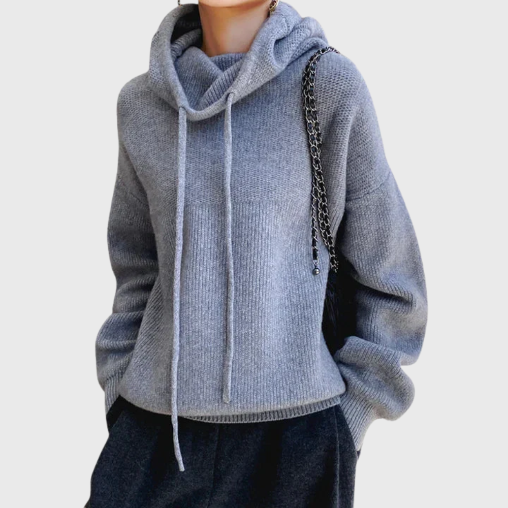 Hoodie "Lena" – Basic met Trekkoord