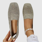 Mocassins confort "Gisela" – Maille élastique