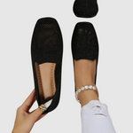 Mocassins confort "Gisela" – Maille élastique